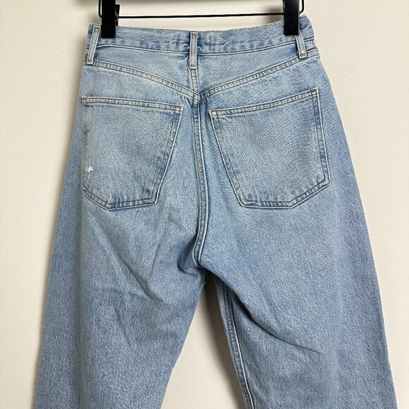 AGOLDE 90's Mid Rise Loose Fit in Wash Snapshot Size US 25 - Picture 8 of 16